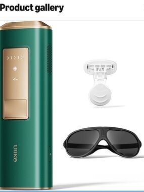Ulike Air Pro S IPL Hair Removal Device – Green never used